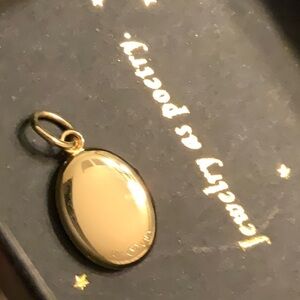 Catbird Dollhouse Gold Locket Oval 14K Solid Gold Petite Oval Locket